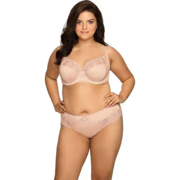 Podprsenka Ava podprsenka nevyztužená béžová velikost 95D