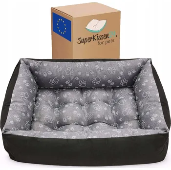 Pelíšek pro psa Superkissen24 kotec pro psy šedá 60 cm x 45 cm