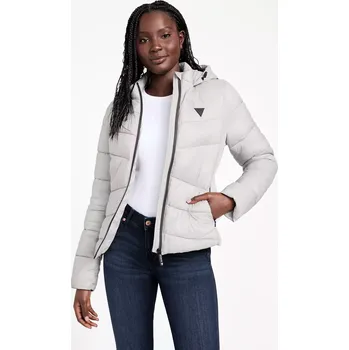 GUESS zimní dámská bunda Juli šedá L