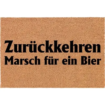 Rohožka Kokosová rohožka | Vtipná rohožka ke dveřím - Pochod pro pivo Dárek
