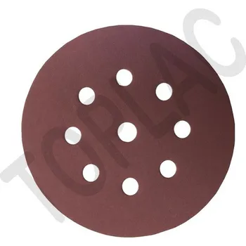 Brusný kotouč Brusný kotouč SIA, 9 děr, D125, P400