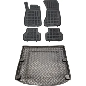 autokoberec Sada koberců a rohože pro Audi A4 IV B9 od roku 2015