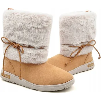 Dámské kozačky Adidas dámské sněhule zimní kozačky s kožíškem F98845 38