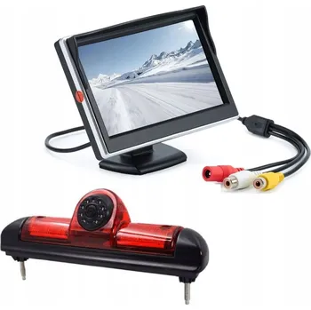 Couvací kamera Couvací kamera s 5" monitorem Kopier, drátová, s pomocnými liniemi