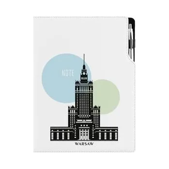Notes DESIGN A4 čtverečkovaný - Varšava