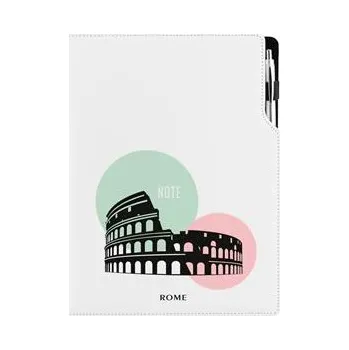 Notes DESIGN A4 nelinkovaný - Řím
