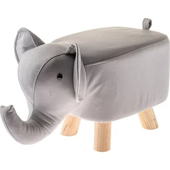 Stolička Světle šedá dětská stolička Elephant – Dakls ID_1737686