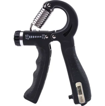 Posilovač zápěstí, prstů a rukou s počítadlem 10 - 60 kg Barva: Černá