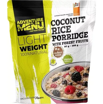 Hotové jídlo AdventureMenu AdventureMenu Rýžovo-kokosová kaše s lesním ovocem varianta 97 g