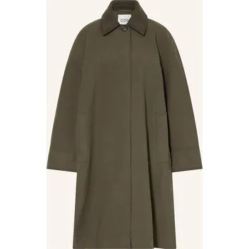 Dámský kabát Cos Dámský Kabát, tmavě zelená, 36