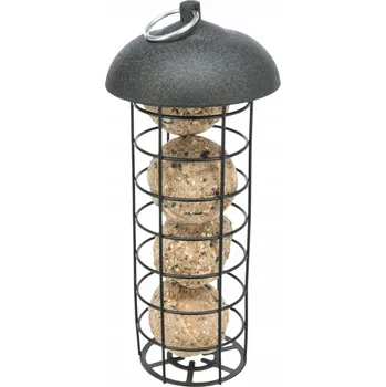 Pro ptáka Trixie Krmítko na lojové koule 10×21 cm černé
