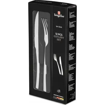 Příbor Berlinger Haus BH-3046 Sada příborů s nožem na steaky, 12 dílů