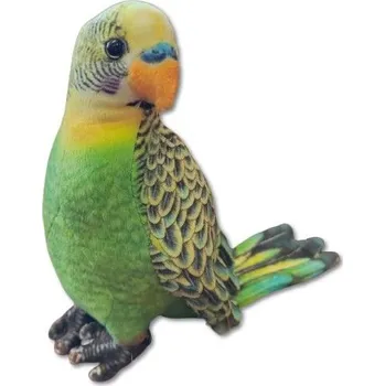 plyšák Plyšová andulka zelená 23 cm - plyšové hračky