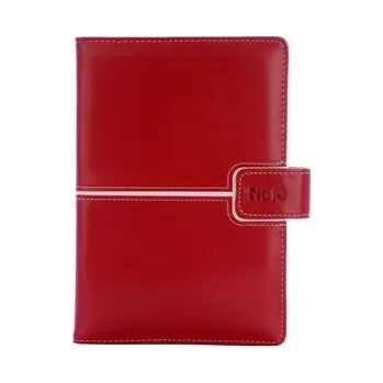 Zápisník Notes - zápisník MAGNETIC B6 čtverečkovaný - červená/bílá