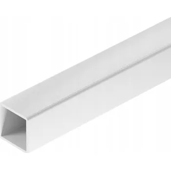 Zábradlí PROFIL 25x25 SLOUPEK TRALKA HARFA NA ZÁBRADLÍ NA SCHODY BÍLÝ 200 cm