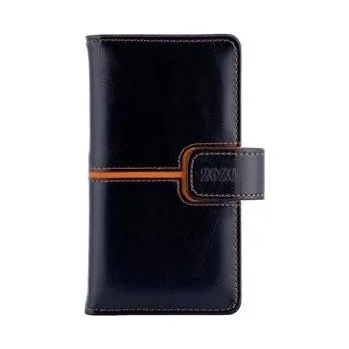 Diář Diář MAGNETIC týdenní kapesní 2026 český - černá/oranžová