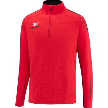 Saller S1 Tréninková mikina BARVA: 170 červená-černá, Velikost: M Lehká a odolná