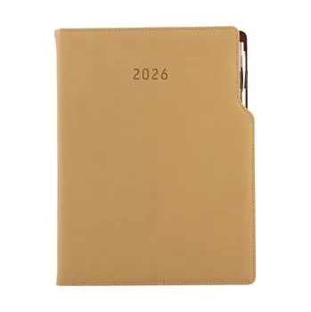 Diář Diář GEP s propiskou týdenní A4 2026 - béžová