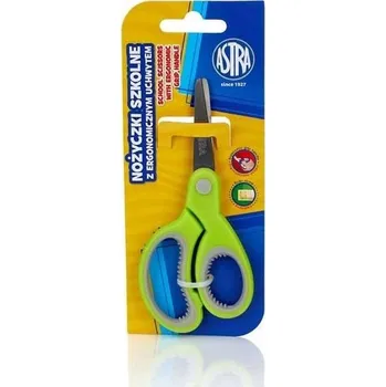 Kancelářské nůžky Nůžky na papír ŠKOLNÍ KANCELÁŘSKÉ nůžky s ergonomickou rukojetí