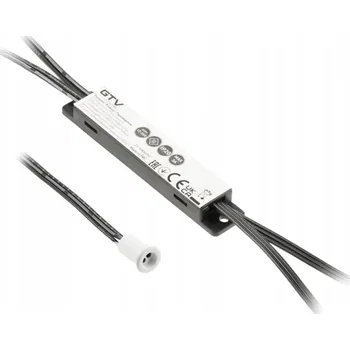 Bezkontaktní mikro IR spínač 12V/36W 1 senzor bílý GTV 24V/72W 3A IP20
