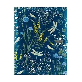 Konferenční stolek Konferenční desky GEP DESIGN v dárkové krabičce modré - vážky s tečkovaným blokem