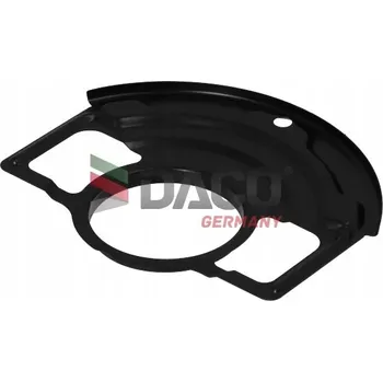 Brzdový kotouč DACO 612611 Krycí plech brzdového kotouče, brzdový kotouč