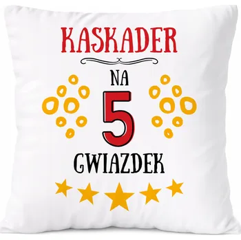 Obraz Dárek Polštář pro knihovníky s potiskem , bílý