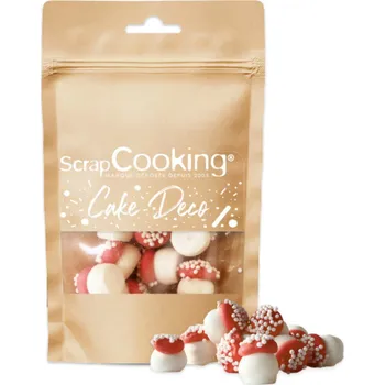 Jedlá dekorace na dort ScrapCooking Meringue houby 25 g