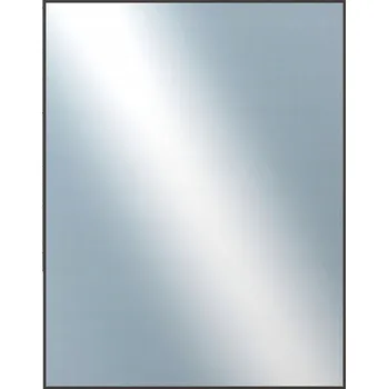 Zrcadlo Zrcadlo DANTIK nástěnné obdélníkové, kovový rám, 700 x 900 mm