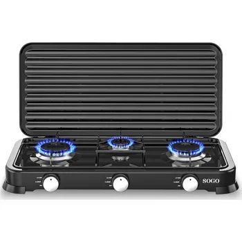 Vařič Plynový vařič s 3 hořáky SOGO SS-10237
