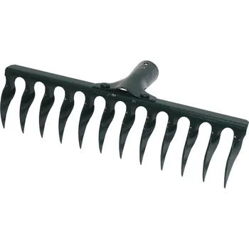 Hrábě hrábě kovové, kolmý zub, 12 zubů, profi 0.50 Kg TOP Sklad4 105443 (0.50 Kg TOP Sklad4 105443)