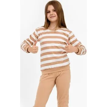 Dívčí oblečení Dívčí pyžamo Cornette Molly 2 Béžová 146-152