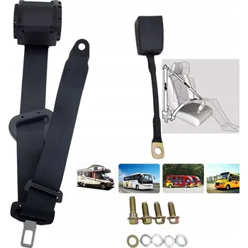 Brzdová hadice Tříbodový bezpečnostní pás s přezkou, automobilový zámek