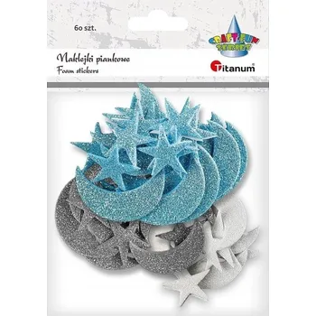 samolepka Titanum nafouklé Samolepky 60 ks