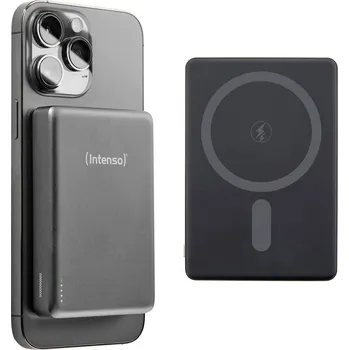 Powerbanka Intenso Intenso Power Bank MW10000 grey powerbanka Li-Pol, 10000 mAh, Dodávka energie, USB-C®, šedá