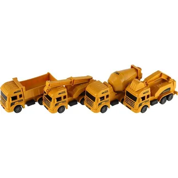 Hračka Teddies Auto stavební 12 cm na zpětné natažení