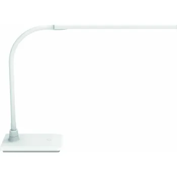 Stojací lampa Lampa LED Maul pirro stmívatelná se svorkou - bílá