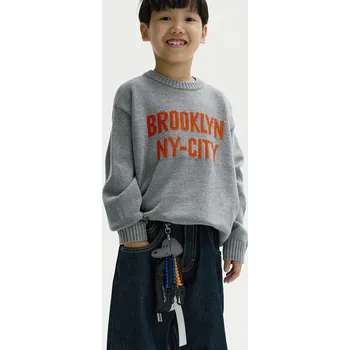 Chlapecká mikina Reserved - Přívěsek s pouzdrem - tmavě šedá - 248GG-90X - 248GG-90X-ONE