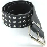 Kožený opasek s CVOKY trojřadý - Pravá kůže Velikost: S