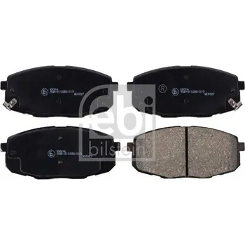 Brzdová destička Sada brzdových destiček, kotoučová brzda FEBI BILSTEIN 170119