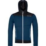 Pánská funkční mikina Ortovox Fleece Light Hoody M Velikost: M / Barva: modrá