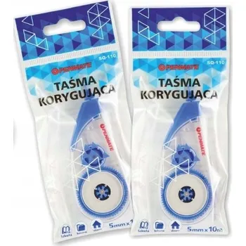 Lepicí páska Korekční páska 5 mm x 10 m SQ-110 PENMATE | Korektor v pásce | Korekční pásky