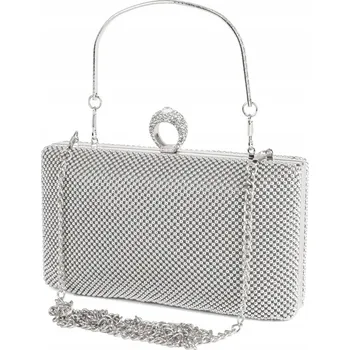 Kabelka MB Classic Bag kabelka psaníčko syntetické stříbrné