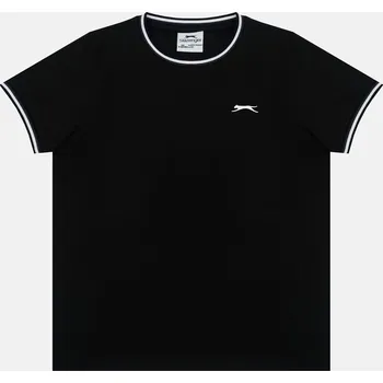 Chlapecké tričko Tričko Slazenger Black 1172163 7-8 (S)