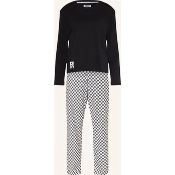 Dámské pyžamo Dkny Dámské Pyžamo Channel The Flannel, černá / bílá, 36