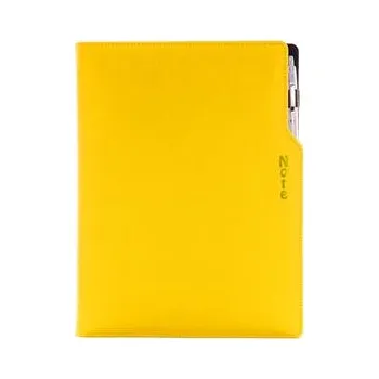 Zápisník Notes - zápisník GEP A4 čtverečkovaný - žlutá