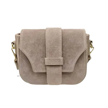 Dámská kožená crossbody Laura Biaggi 04-525 - sv.hnědá