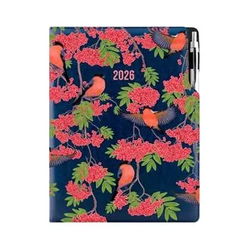 Diář Diář DESIGN denní A4 2026 - modrá - Hýl