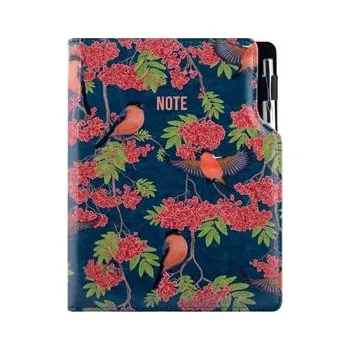 Zápisník Notes - zápisník DESIGN B6 linkovaný - modrá - Hýl