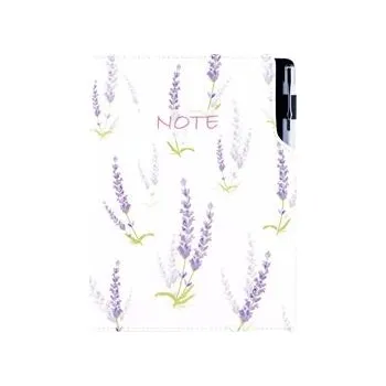 Zápisník Notes - zápisník DESIGN B5 nelinkovaný - Levandule